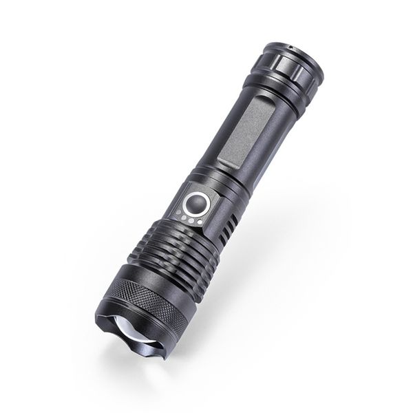 P50 strong light super bright zoom high power flashlight 26650 rechargeable USB outdoor remote multi-function lamp
P50 strong light super bright zoom high power flashlight 26650 rechargeable USB outdoor remote multi-function lamp