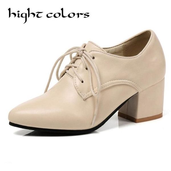 dress shoes 2021 women's fashion vintage lacing pointed toe thick heel women pumps female british style high heels oxfords, Black
dress shoes 2021 women's fashion vintage lacing pointed toe thick heel women pumps female british style high heels oxfords, Black
