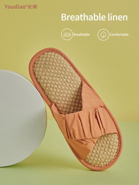 2021 new linen slippers for women shoes floor indoor summer slides mute home slipper soft solid non-slip pink sandals cross-tied qioj, Black
2021 new linen slippers for women shoes floor indoor summer slides mute home slipper soft solid non-slip pink sandals cross-tied qioj, Black