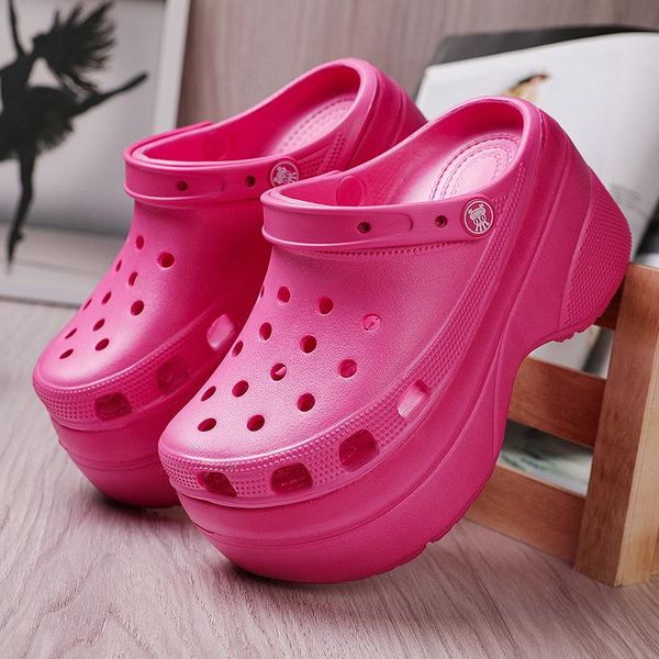 41 big size hole summer shoes women platform sandals on chunky heel 2021 eva fashion shoes for women summer sandals ladies, Black
41 big size hole summer shoes women platform sandals on chunky heel 2021 eva fashion shoes for women summer sandals ladies, Black
