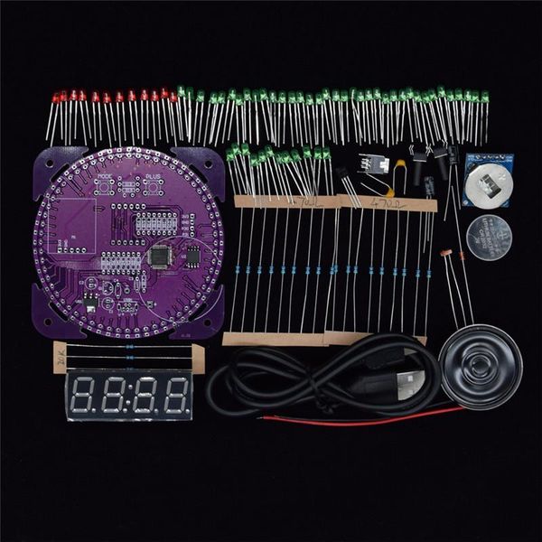 timers fourth generation diy ec1838a ds1302 light control rotation led electronic clock kit rotating
timers fourth generation diy ec1838a ds1302 light control rotation led electronic clock kit rotating
