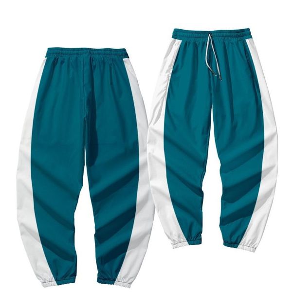 men's pants squid game cosplay costumes blue sweatpants round six park hae soo 218 role play costume plus size sportswear, Black
men's pants squid game cosplay costumes blue sweatpants round six park hae soo 218 role play costume plus size sportswear, Black