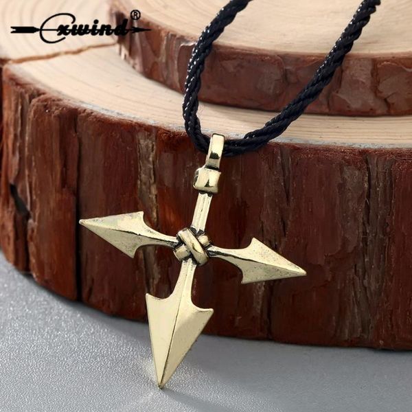 pendant necklaces cwind fashion choker large warrior spear viking barbarian cross vintage knot charm norse necklace jewelry, Silver
pendant necklaces cwind fashion choker large warrior spear viking barbarian cross vintage knot charm norse necklace jewelry, Silver