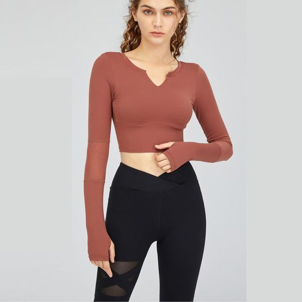 yoga outfit gugoao 2021 autumn fashion solid long sleeve v neck bodycon gym fitness crop sportswear with chest pad
yoga outfit gugoao 2021 autumn fashion solid long sleeve v neck bodycon gym fitness crop sportswear with chest pad