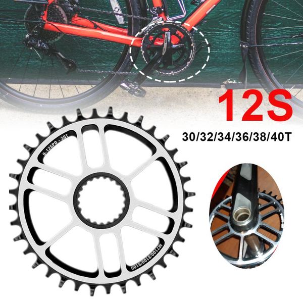 bike heels & chainwheels 12 speed chainring 32t/34t/36t/38t/40t t6 aluminuma alloy mount for m6100 m7100 m8100 m9100 crankset p
bike heels & chainwheels 12 speed chainring 32t/34t/36t/38t/40t t6 aluminuma alloy mount for m6100 m7100 m8100 m9100 crankset p