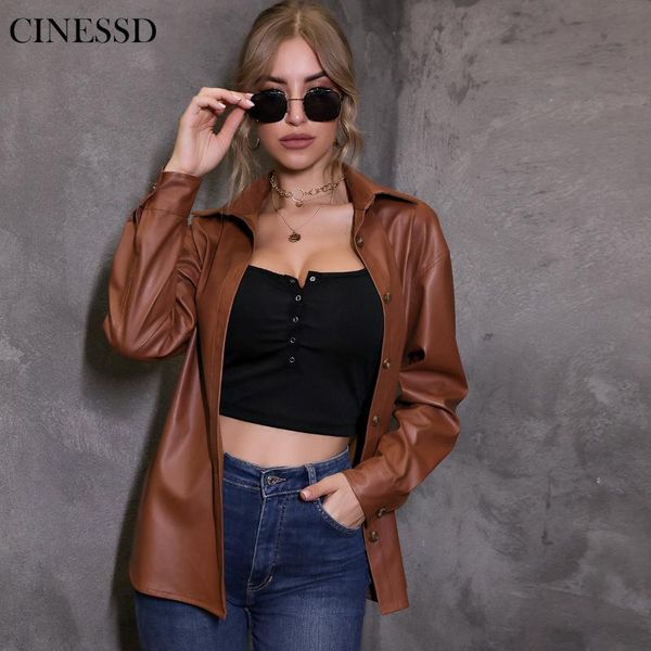 women's jackets 2021 autumn winter ladies windbreaker thin section pu all-match solid color jacket female cool street fashion clothing, Black;brown
women's jackets 2021 autumn winter ladies windbreaker thin section pu all-match solid color jacket female cool street fashion clothing, Black;brown