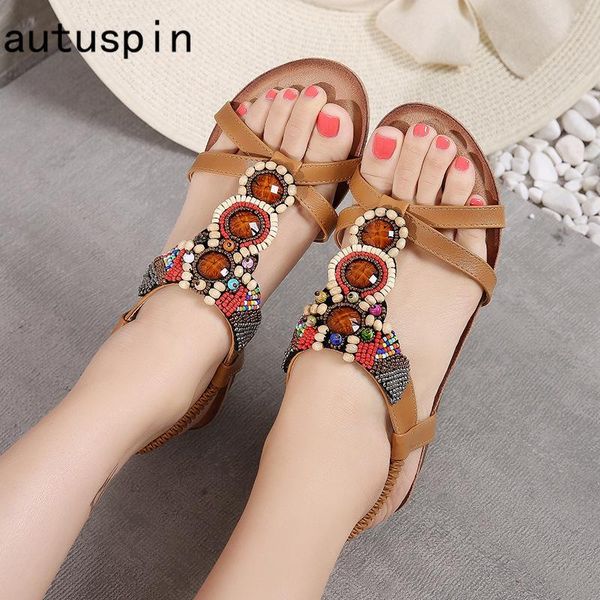 autuspin rome strung bead women sandals fashion summer bohemia wedge high heels ladies beach party basic ankle strap shoes woman, Black
autuspin rome strung bead women sandals fashion summer bohemia wedge high heels ladies beach party basic ankle strap shoes woman, Black