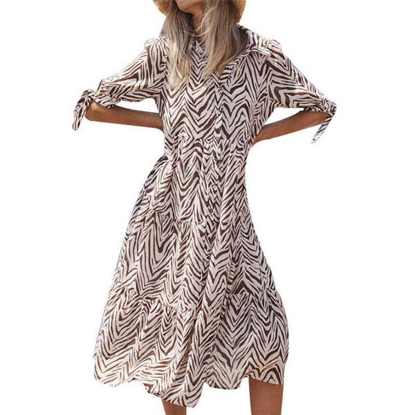 casual dresses women print bohemian turn down collar mid sleeve a-line high waist loose spring summer beach female vestidos k712, Black;gray
casual dresses women print bohemian turn down collar mid sleeve a-line high waist loose spring summer beach female vestidos k712, Black;gray