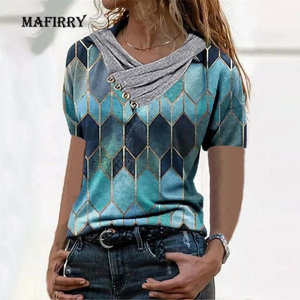 women's t-shirt 2021 summer rhombus printing women short sleeve casual patchwork plus size female v-neck streetwear slim tee shirts, White
women's t-shirt 2021 summer rhombus printing women short sleeve casual patchwork plus size female v-neck streetwear slim tee shirts, White