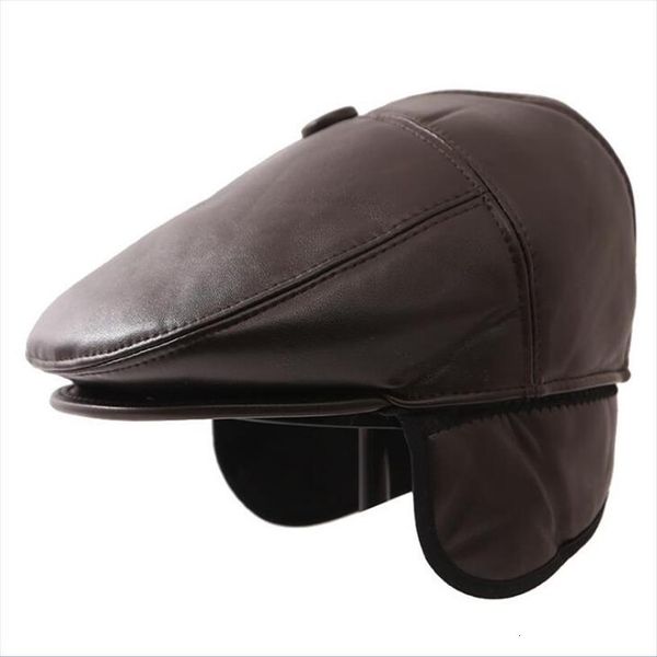 winter beret caps for men pu leather solid hat british retro thicken flat cap boina, Blue;gray
winter beret caps for men pu leather solid hat british retro thicken flat cap boina, Blue;gray