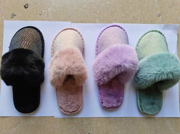 slippers women's 20 years of autumn/winter style rhinestone flat home warm sandals fashion wild non-slip flip flop, Black
slippers women's 20 years of autumn/winter style rhinestone flat home warm sandals fashion wild non-slip flip flop, Black