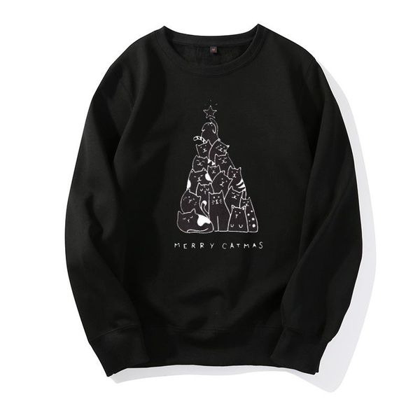 women's hoodies & sweatshirts yemuseed women sweatshirt christmas tree printing o-neck fh059, Black
women's hoodies & sweatshirts yemuseed women sweatshirt christmas tree printing o-neck fh059, Black