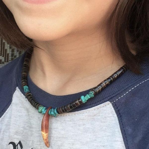 chokers childs wolf tooth necklace, boys girls childrens necklace, Golden;silver
chokers childs wolf tooth necklace, boys girls childrens necklace, Golden;silver