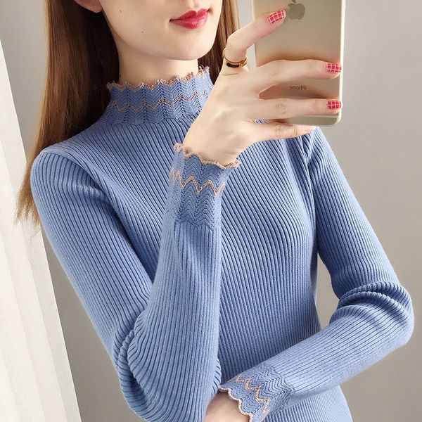 2021 new women autumn winter sweater high elastic turtleneck fashion sweaters female thick long sleeve bottoming knit pullovers l600a08w, White;black
2021 new women autumn winter sweater high elastic turtleneck fashion sweaters female thick long sleeve bottoming knit pullovers l600a08w, White;black