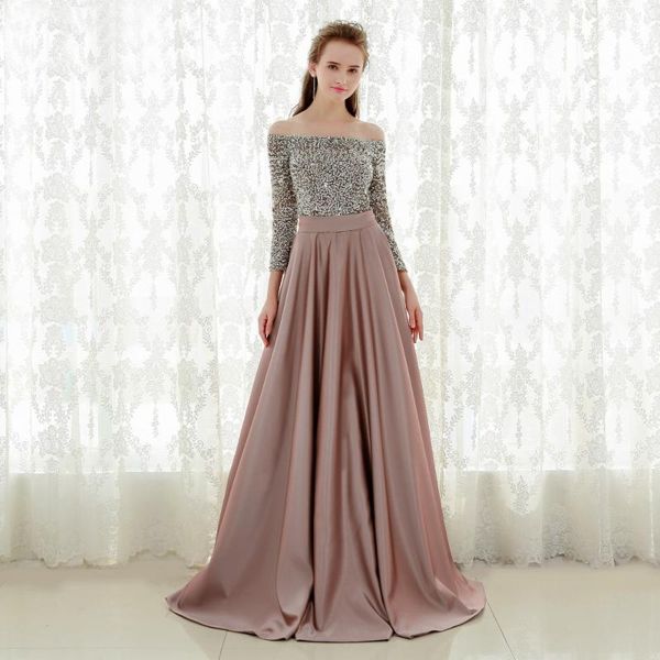 casual dresses wepbel plus size slash evening party off-shoulder women dress high waist long sleeve big swing vedtidos, Black;gray
casual dresses wepbel plus size slash evening party off-shoulder women dress high waist long sleeve big swing vedtidos, Black;gray