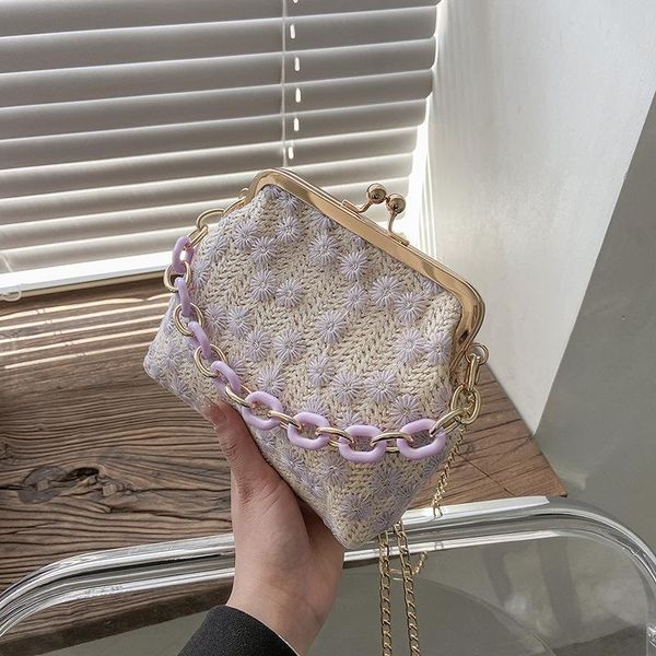 evening bags luxury shell clip bag for women straw woven chain shoulder crossbody fashion retro embroidery shopper handle purses
evening bags luxury shell clip bag for women straw woven chain shoulder crossbody fashion retro embroidery shopper handle purses