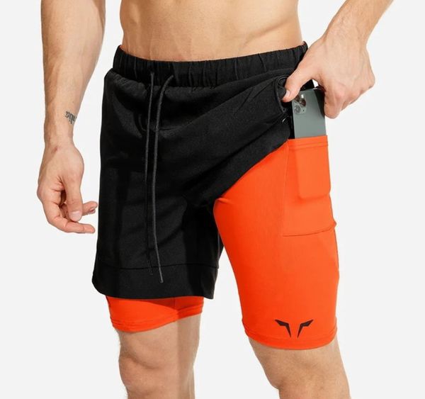 new men's sports shorts 2 in 1 safety pocket running shorts men's double layer breathable fitness training pants, Black
new men's sports shorts 2 in 1 safety pocket running shorts men's double layer breathable fitness training pants, Black