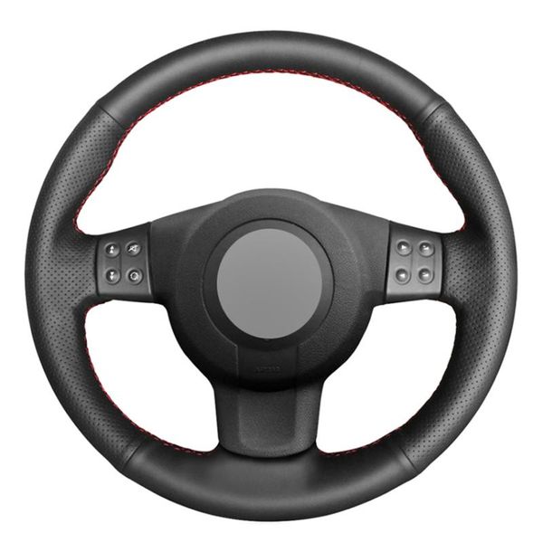 steering wheel covers black pu faux leather diy hand-stitched car cover for seat leon (2) 2006-2008 ibiza (6l) 2007
steering wheel covers black pu faux leather diy hand-stitched car cover for seat leon (2) 2006-2008 ibiza (6l) 2007