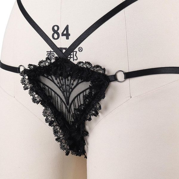 garters hollow out design women's panties lace thong g-strings female low waist underwear panty french style erotic lingerie, Black;white
garters hollow out design women's panties lace thong g-strings female low waist underwear panty french style erotic lingerie, Black;white