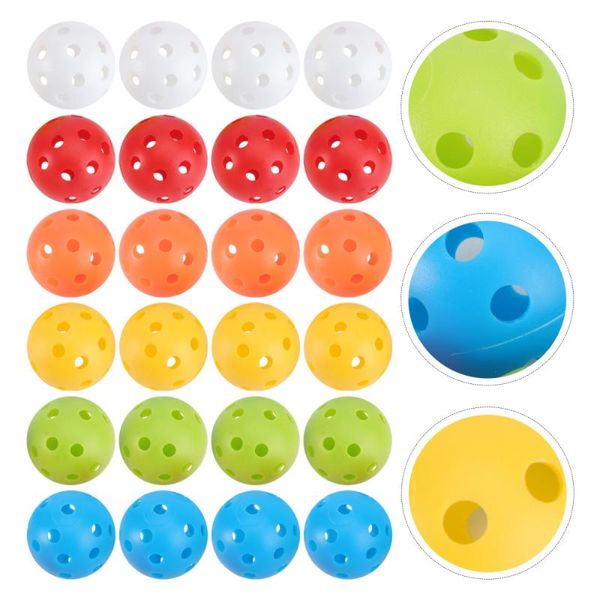 golf balls 24pcs perforated play hollow practice training sports (mixed colors)
golf balls 24pcs perforated play hollow practice training sports (mixed colors)