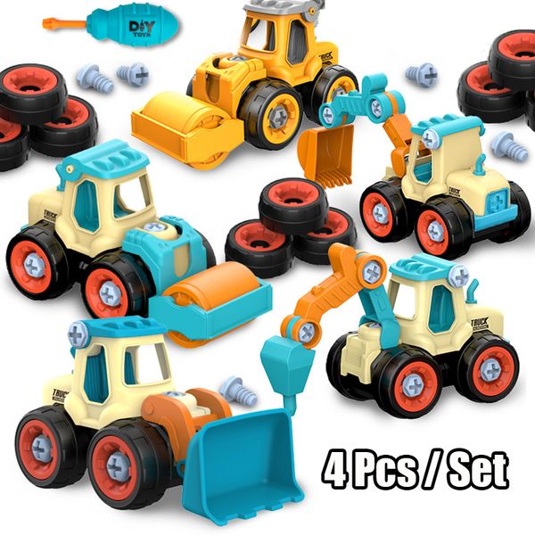 plastic disassembly engineering truck toys education excavator bulldozer mixer truck model puzzle toy gift for children
plastic disassembly engineering truck toys education excavator bulldozer mixer truck model puzzle toy gift for children