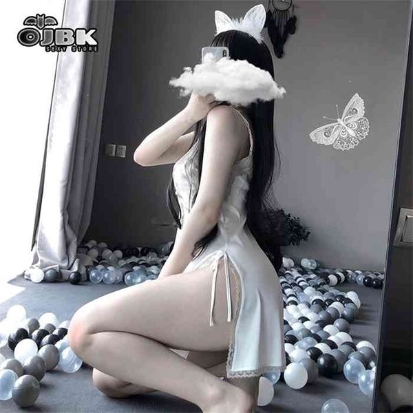 ojbk womens lingerie sleepwear babydoll nightie satin homewear nightwear silk nightgown summer dress lace night dress, Black;white
ojbk womens lingerie sleepwear babydoll nightie satin homewear nightwear silk nightgown summer dress lace night dress, Black;white