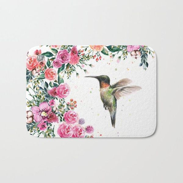 cushion/decorative pillow hummingbird and flowers watercolor anti-slip doormat home bathroom/living room/kitchen decor mat entrance doormats
cushion/decorative pillow hummingbird and flowers watercolor anti-slip doormat home bathroom/living room/kitchen decor mat entrance doormats
