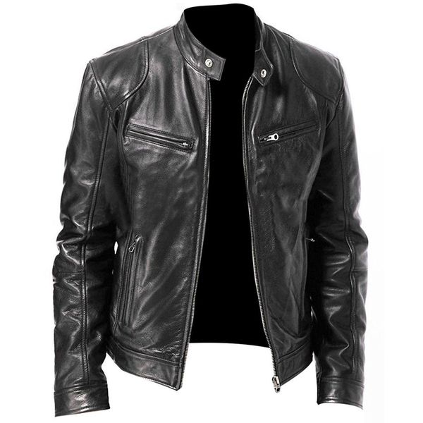 new 2021 luxury faux slim natural leather stand collar outerwear men fur jacket locomotive coat q2tx, Black
new 2021 luxury faux slim natural leather stand collar outerwear men fur jacket locomotive coat q2tx, Black