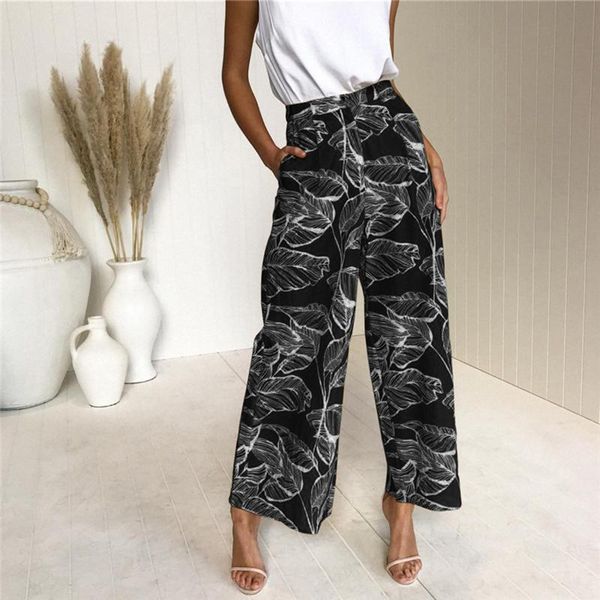 women's pants & capris fashion spring women wide leg female summer 2021 streetwear high waist elastic casual long loose boho trousers, Black;white
women's pants & capris fashion spring women wide leg female summer 2021 streetwear high waist elastic casual long loose boho trousers, Black;white