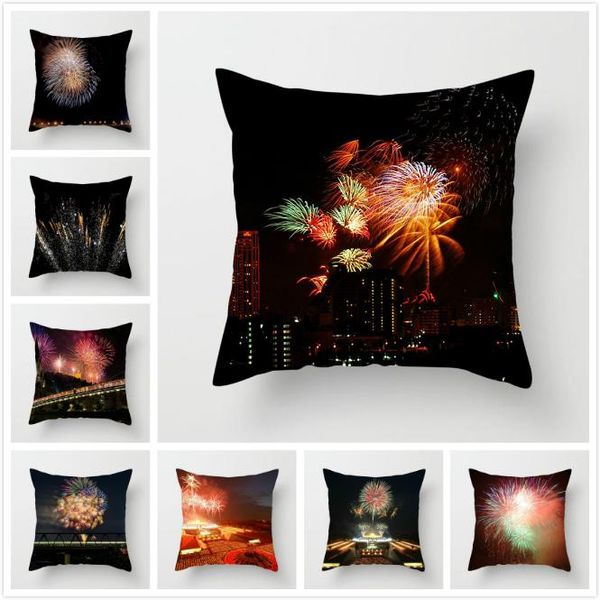 fuwatacchi celebration festival pillow case fireworks night scene cushion cover for home sofa chair decoration pillowcases 2021 
fuwatacchi celebration festival pillow case fireworks night scene cushion cover for home sofa chair decoration pillowcases 2021