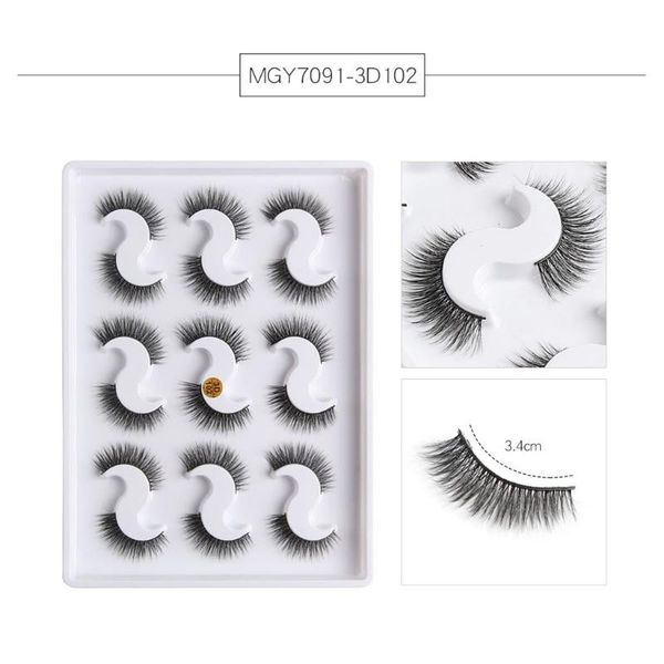 false eyelashes outmaquillaje 9 pairs 3d mink lashes natural soft long curly warped many layer dramatic volume fake
false eyelashes outmaquillaje 9 pairs 3d mink lashes natural soft long curly warped many layer dramatic volume fake