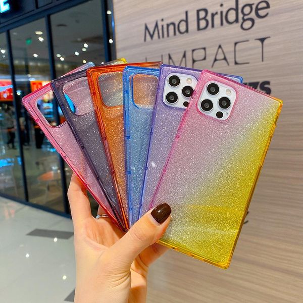 for apple 12promax square straight mobile phone cases 11 gradient flash rain rainbow xs max protective cover tpu
for apple 12promax square straight mobile phone cases 11 gradient flash rain rainbow xs max protective cover tpu