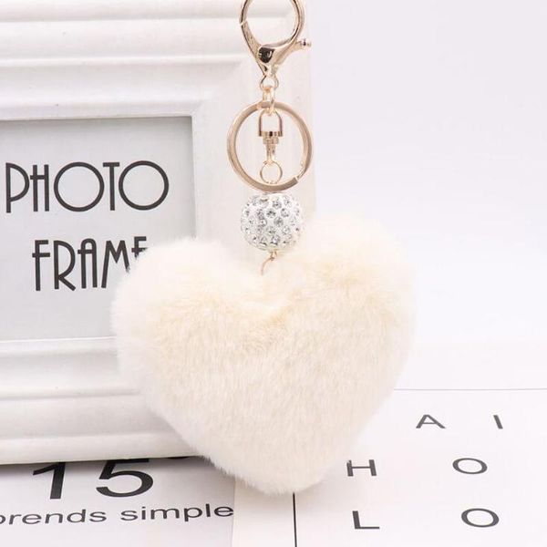 keychains 15pcs/lot fashion drill ball heart plush key chain fur car accessories pompom women bag keyring souvenir small gift, Silver
keychains 15pcs/lot fashion drill ball heart plush key chain fur car accessories pompom women bag keyring souvenir small gift, Silver