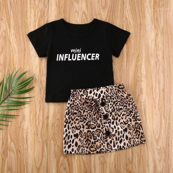 clothing sets spring and summer 2-6 years old children's short-sleeved t-shirt + leopard print dress girl princess suit1, White
clothing sets spring and summer 2-6 years old children's short-sleeved t-shirt + leopard print dress girl princess suit1, White