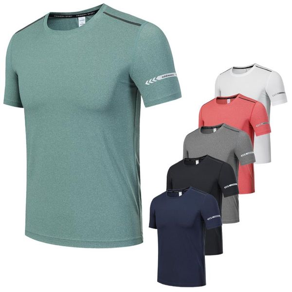 running jerseys men short sleeve quick dry gym fitness shirt large size m-5xl sport male t-shirts casual jogger training tshirts, Black;blue
running jerseys men short sleeve quick dry gym fitness shirt large size m-5xl sport male t-shirts casual jogger training tshirts, Black;blue