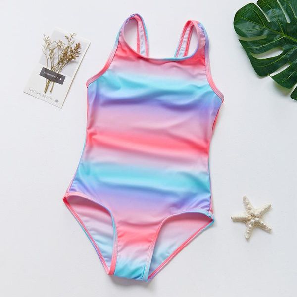 2021 new girls one-piece swimsuit one-piece rainbow striped children's sunscreen swimwear xyy-66
2021 new girls one-piece swimsuit one-piece rainbow striped children's sunscreen swimwear xyy-66