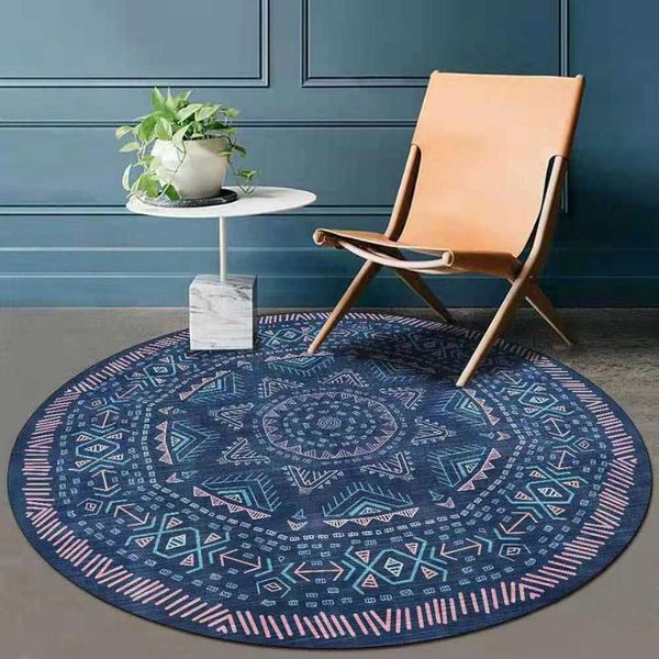 carpets round mat retro style denim blue geometric pattern for home decoration ethnic on computer chair bedroom non-slip
carpets round mat retro style denim blue geometric pattern for home decoration ethnic on computer chair bedroom non-slip