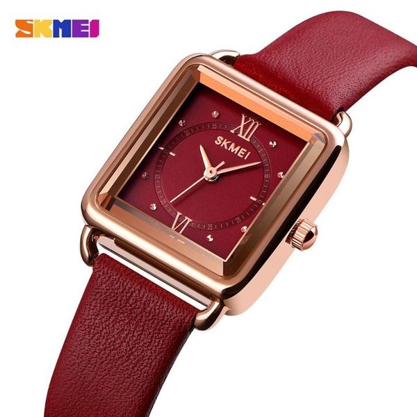 wristwatches skmei genuine leather strap women's watches ladies quartz clock waterproof female wristwatch montre femme relogio feminino, Slivery;brown
wristwatches skmei genuine leather strap women's watches ladies quartz clock waterproof female wristwatch montre femme relogio feminino, Slivery;brown