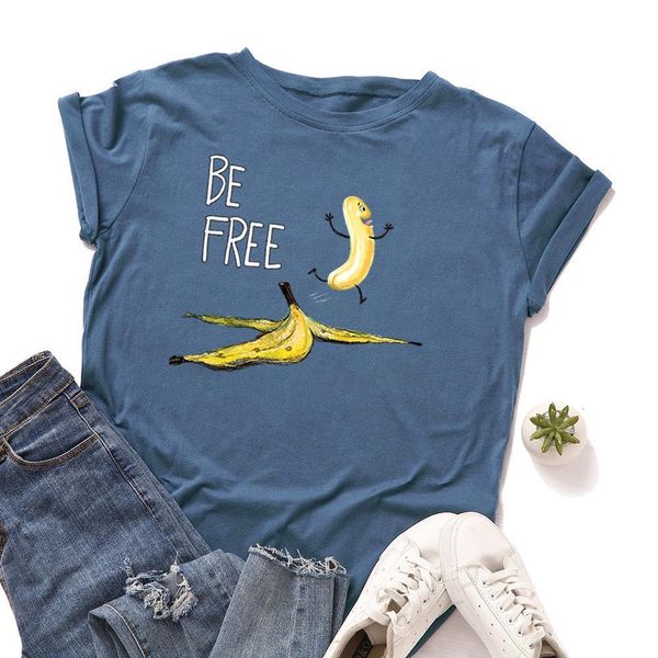 100% cotton plus size s-5xl women t-shirts graphic tees female shirts summer banana printed letters t shirt tee top, White
100% cotton plus size s-5xl women t-shirts graphic tees female shirts summer banana printed letters t shirt tee top, White