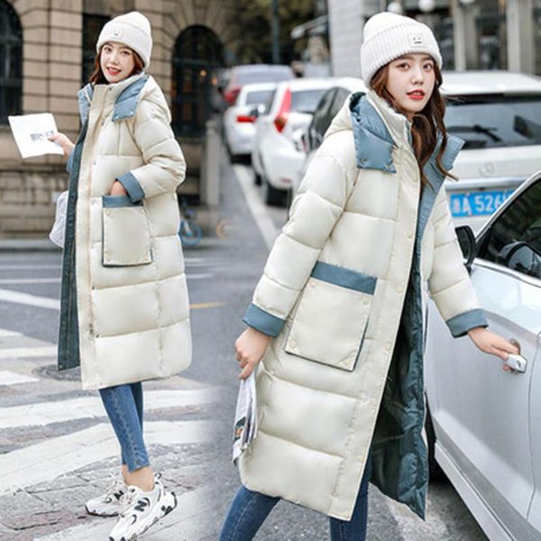 women's down & parkas 2021 winter style cotton-padded coats long over woman -the-knee female ladies korean side, Black
women's down & parkas 2021 winter style cotton-padded coats long over woman -the-knee female ladies korean side, Black