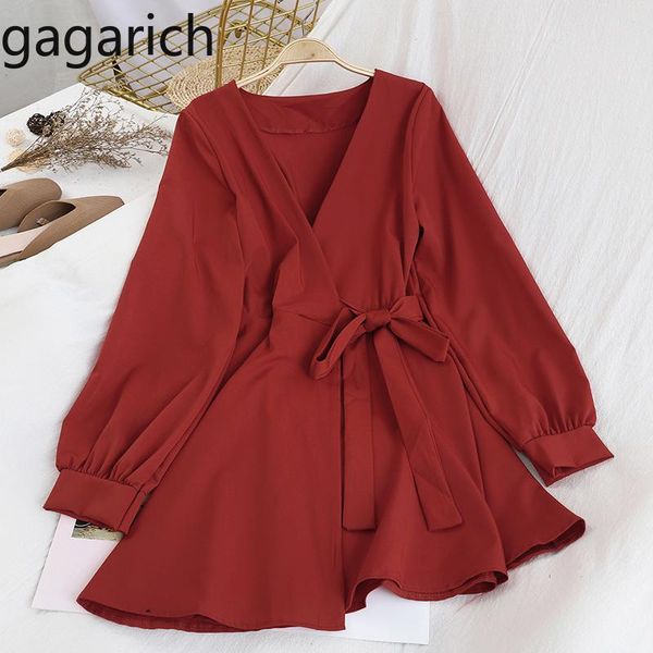 casual dresses gagarich women elegant mini short dress femme spring solid v neck bandage slim waist bottom a line vestidos korean chic, Black;gray
casual dresses gagarich women elegant mini short dress femme spring solid v neck bandage slim waist bottom a line vestidos korean chic, Black;gray