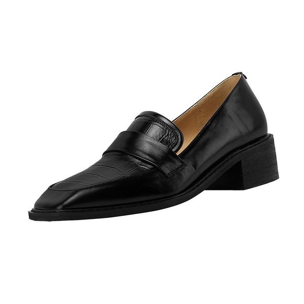 dress shoes guidibasicgenuine cow leather loafers ladies square toe mid-heel casual shoesladies handmade minimalism, Black
dress shoes guidibasicgenuine cow leather loafers ladies square toe mid-heel casual shoesladies handmade minimalism, Black