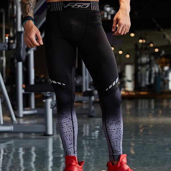 running pants brand tights men sports leggings sportswear long trousers basketball fitness compression reflective gym slim, Black;blue
running pants brand tights men sports leggings sportswear long trousers basketball fitness compression reflective gym slim, Black;blue