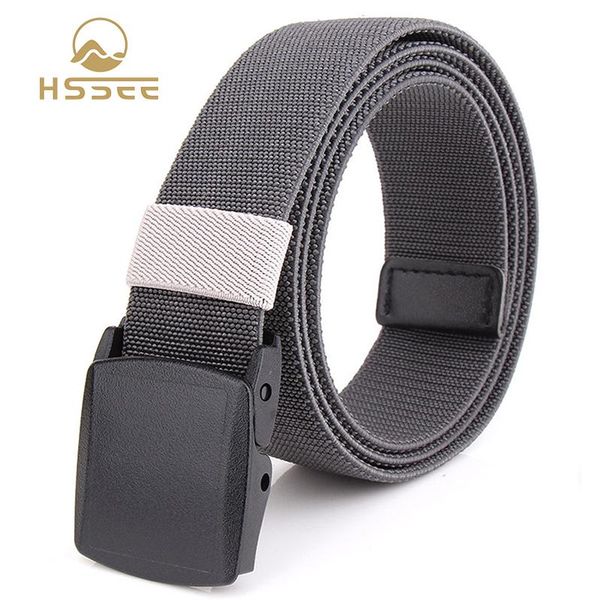 hssee official genuine new stretch belt tough abs resin buckle elastic fiber hiking outdoor sports belt, Black;gray
hssee official genuine new stretch belt tough abs resin buckle elastic fiber hiking outdoor sports belt, Black;gray