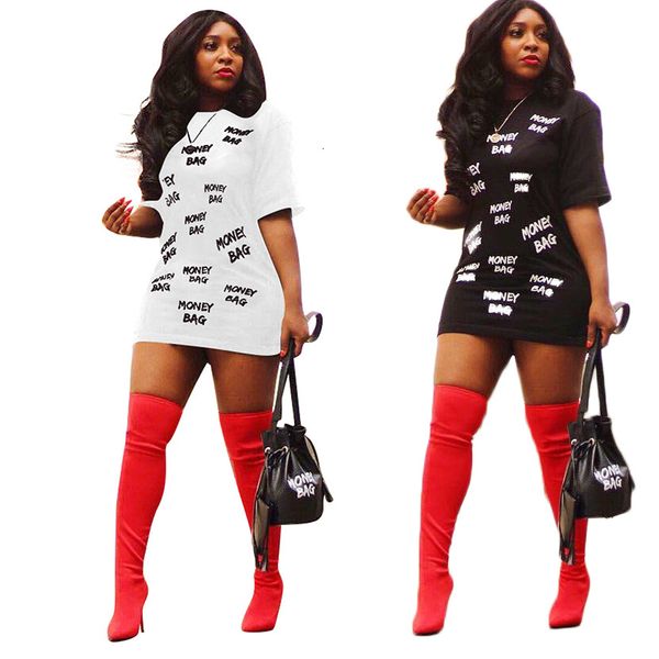 2021 new letter print round neck half sleeve women mini- summer european and american fashion casual clothes g251, Black;gray
2021 new letter print round neck half sleeve women mini- summer european and american fashion casual clothes g251, Black;gray