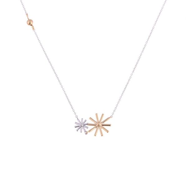 pendant necklaces lureme style two tones sun flower clavicle necklace for women jewelry birthday gift (nl004304), Silver
pendant necklaces lureme style two tones sun flower clavicle necklace for women jewelry birthday gift (nl004304), Silver