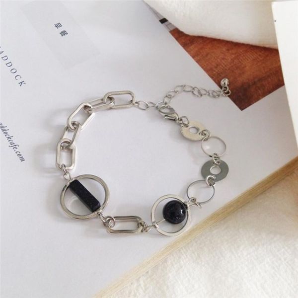 charm bracelets pinksee simple lock chain design geometric black white marble stone bracelet men women creative jewelry, Golden;silver
charm bracelets pinksee simple lock chain design geometric black white marble stone bracelet men women creative jewelry, Golden;silver