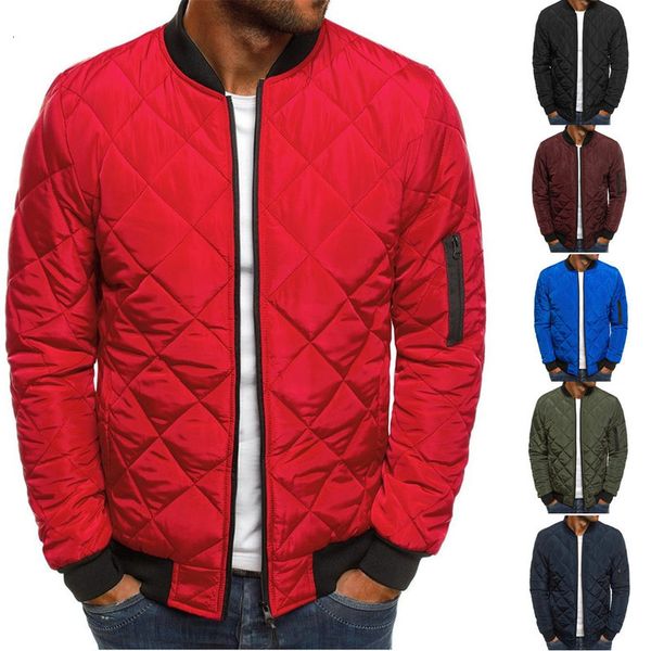 solid color diamond winter warm men's stand collar cotton padded jacket fashion, Black;brown
solid color diamond winter warm men's stand collar cotton padded jacket fashion, Black;brown