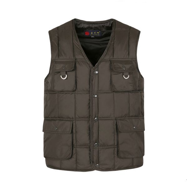 2021 new classic cotton thick vest with many pockets for men winter autumn casual male warm padded sleeveless multi pocket snow jacket 7z19, Black;white
2021 new classic cotton thick vest with many pockets for men winter autumn casual male warm padded sleeveless multi pocket snow jacket 7z19, Black;white