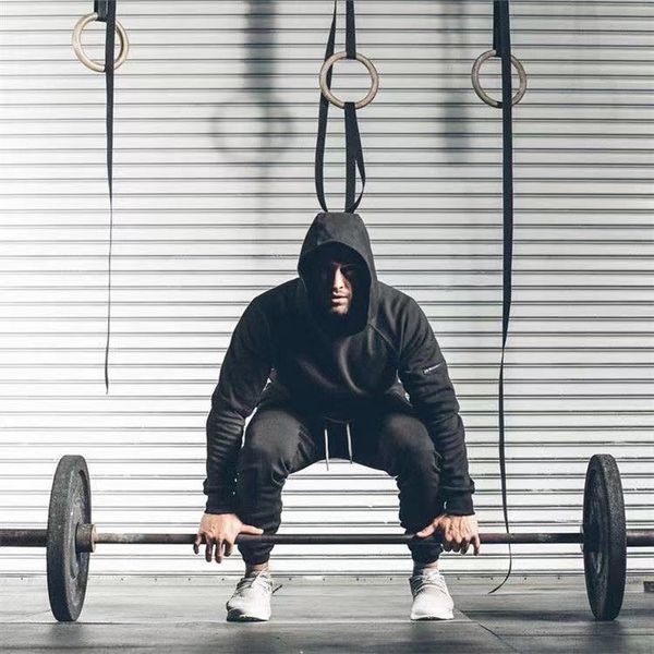 2021 men's muscle hoodie brothers fitness sports running training suit long sleeve autumn stretch sweater, Black
2021 men's muscle hoodie brothers fitness sports running training suit long sleeve autumn stretch sweater, Black